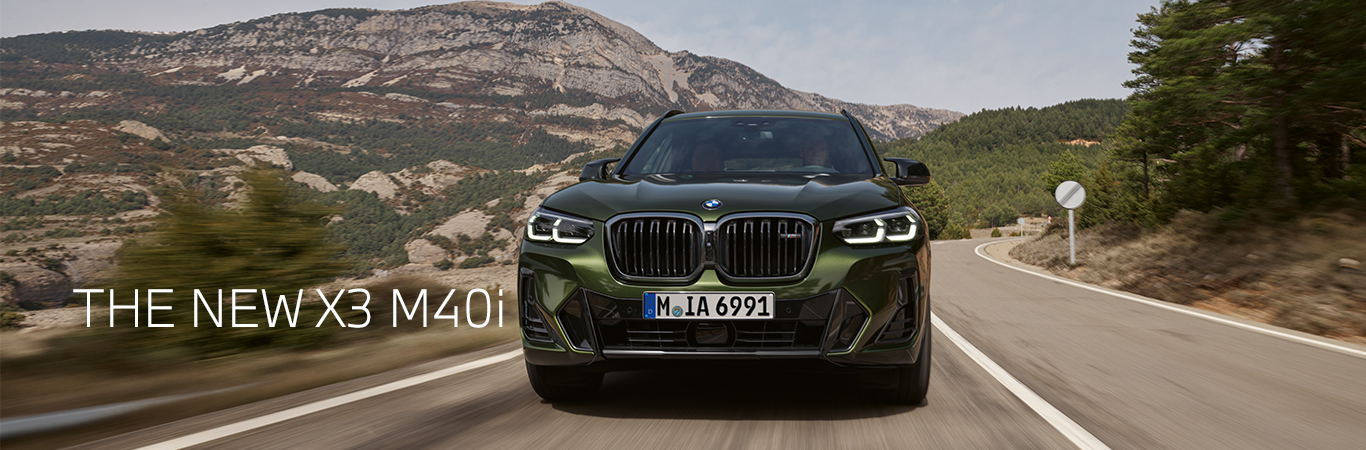 THE FIRST-EVER BMW X3 M40i
